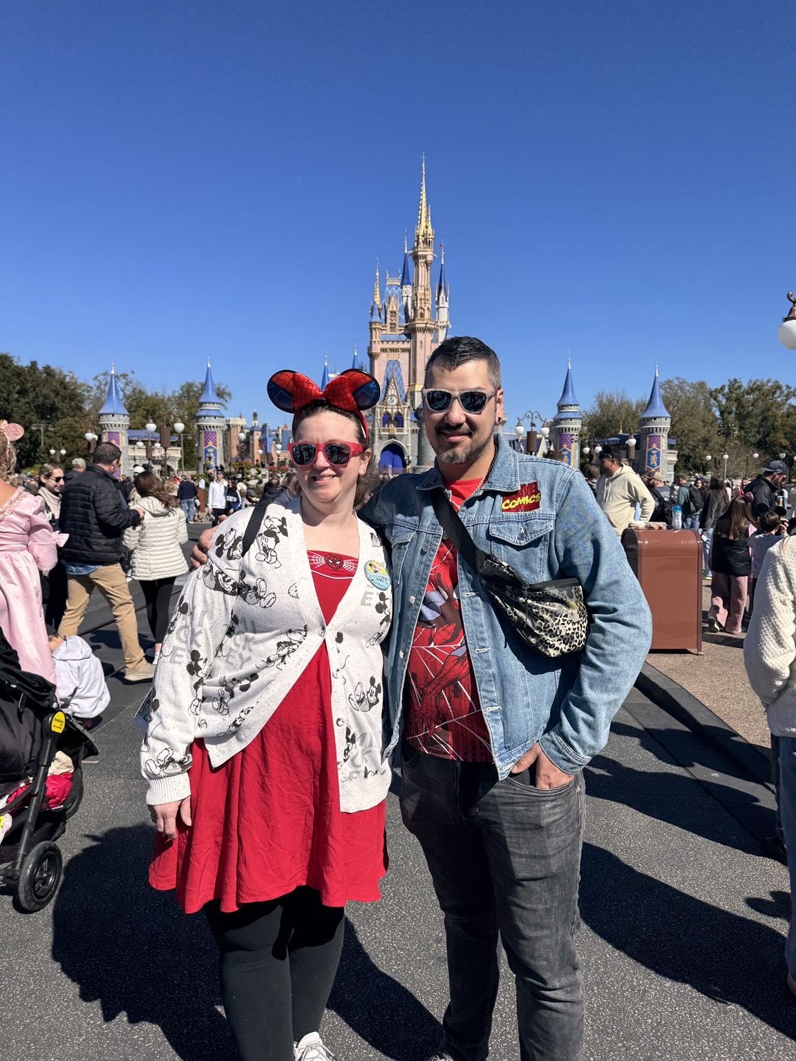 Marcus and Kasi at Magic Kingdom